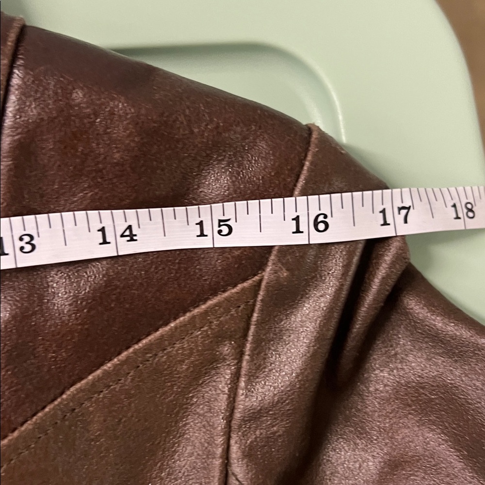 Vintage Wilsons Leather Maxima Chocolate Brown Leather Coat Women’s Medium - Picture 16 of 16